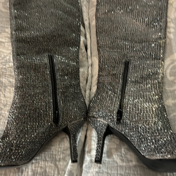 COPY - MICHAEL KORS RINESTONE KNEE HIGH BOOTS - Picture 3 of 5